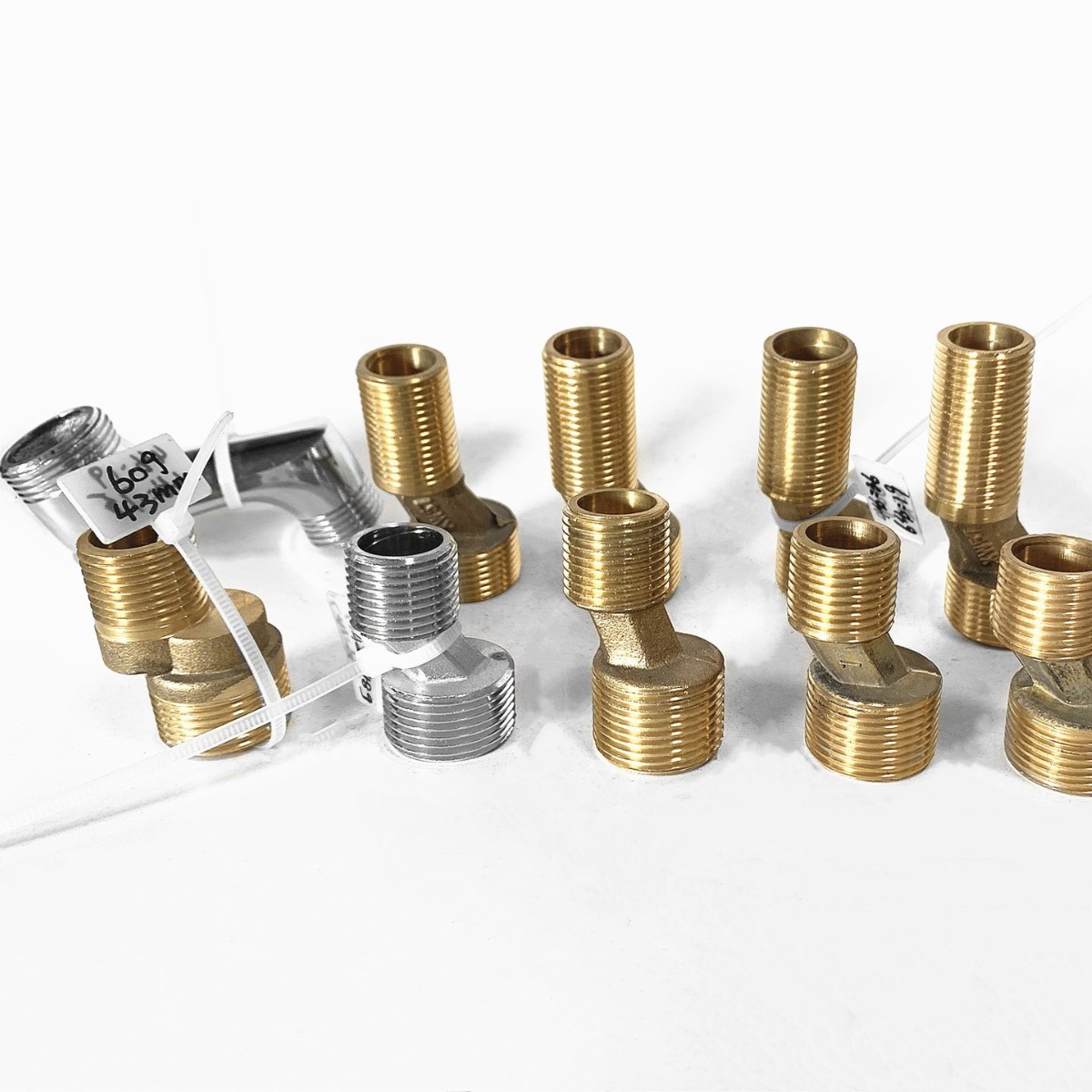 厂家直销精品全铜6*4偏心对丝五金配件水暖管件