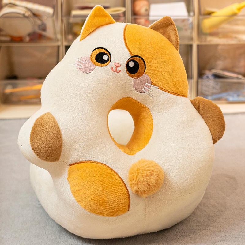 삼색고양이 [낮잠베개 + 회색이불 1× 1.7m ]