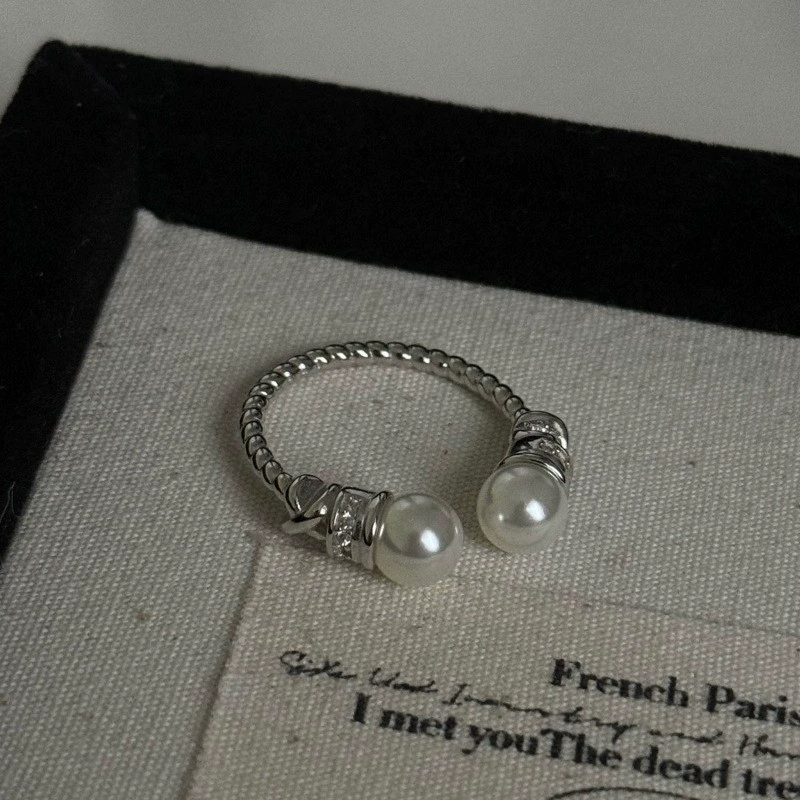 Accessory, nail decoration, small design ring, elastic strap, high-quality style, simple and elegant design