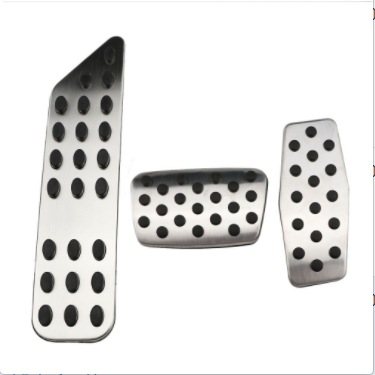 Suitable for Chevrolet Cruze Accelerator Pedal Stainless Steel Model, No-Drill Anti-Slip Foot Pedal Interior Modification Accessory