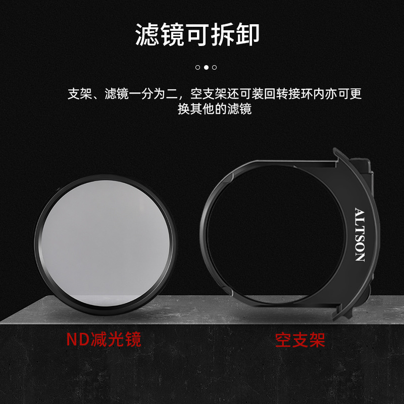 ウルトンソンEF-R nd減光フィルターcpl偏光子r6rf空ブラケットはキヤノン工場のアダプタリングと互換性があります。|undefined
