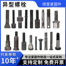 异型件紧固件螺栓螺母热打冷镦高强度异型螺丝车床非标厂家异形件