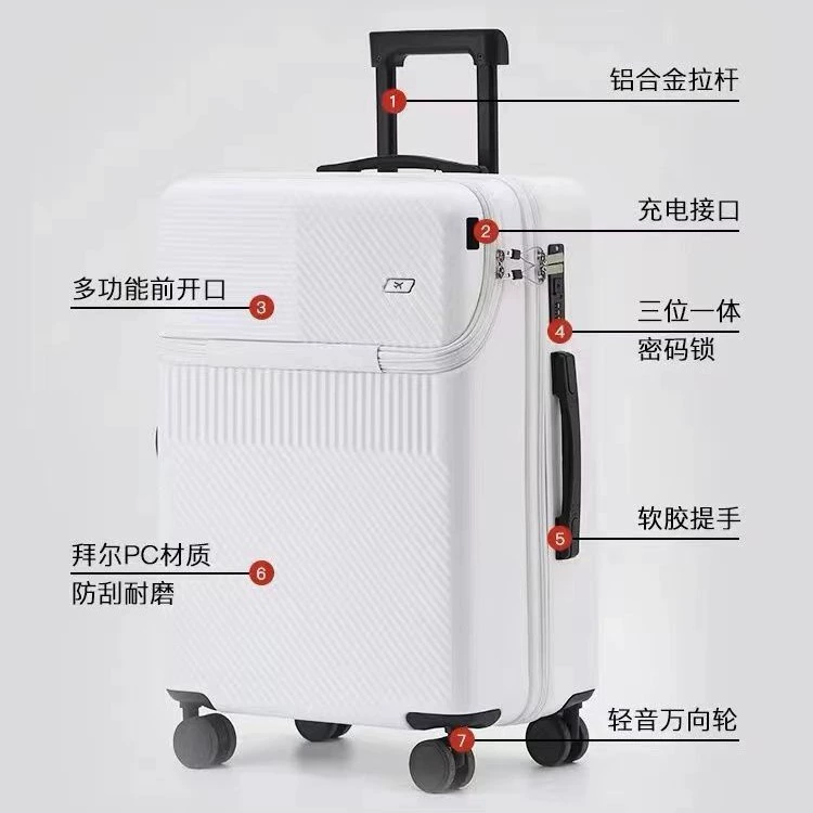 Universal durable suitcase for traveling