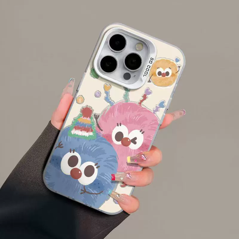 Apple, iPhone16, чехол для телефона в мультфильковом стиле, iPhone15 Pro, защитный чехол, 16promax, стиль высокого качества