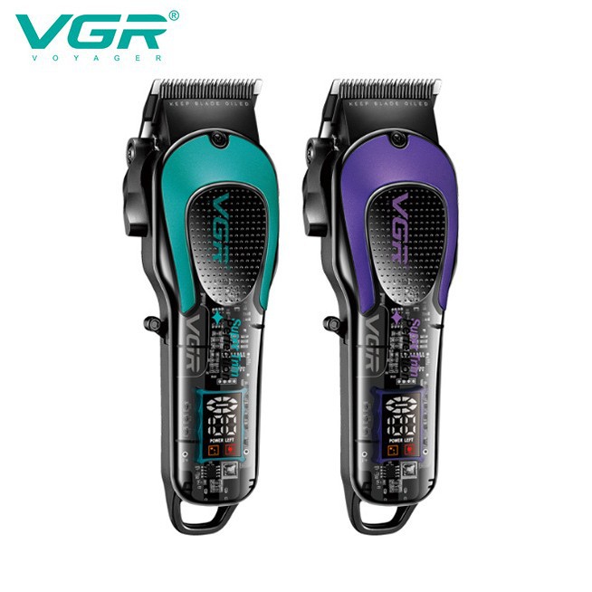 Electric Hair Clipper USB Rechargeable Digital Display Men Professional for Salons Home Appliances Personal Care_voghion.com
