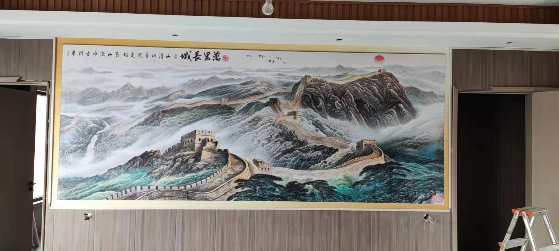 背景墙新中式现代