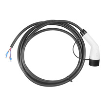 源头工厂新能源电动汽车欧标TYPE2充电枪头+枪线OPEN端充电线材