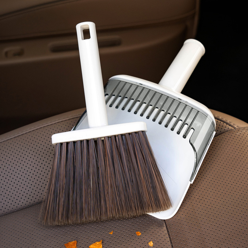 Broom and Dustpan Set, Small Car Broom with Soft Bristles, Dust Removal for Car, Keyboard Crevice Cleaning, Desktop Cleaning Small Brush Broom and Dustpan Set, Small Car Broom with Soft Bristles, Dust Removal for Car, Keyboard Crevice Cleaning, Desktop Cleaning Small Brush