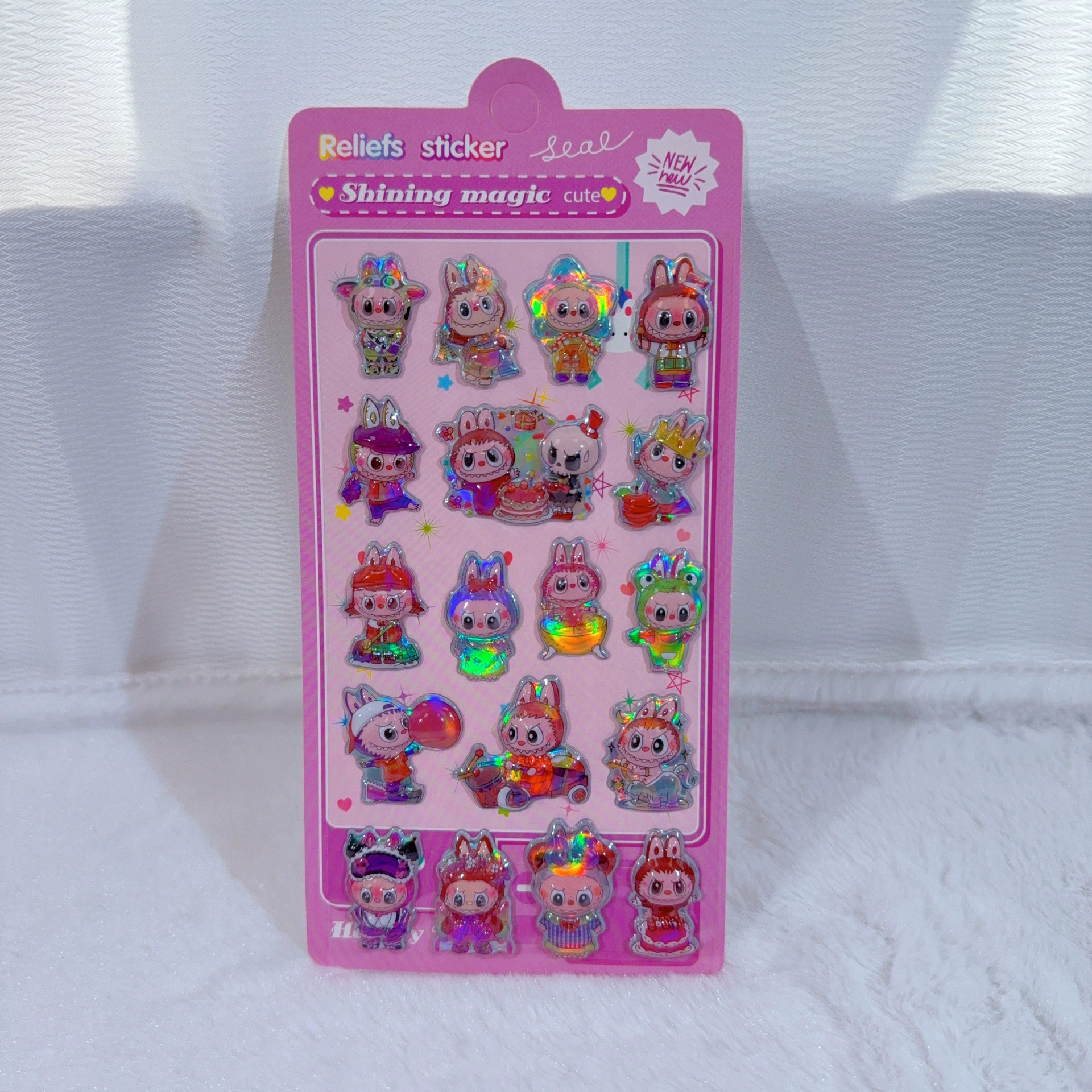 Children's three dimensional sticker, stickers, phone case, 3D