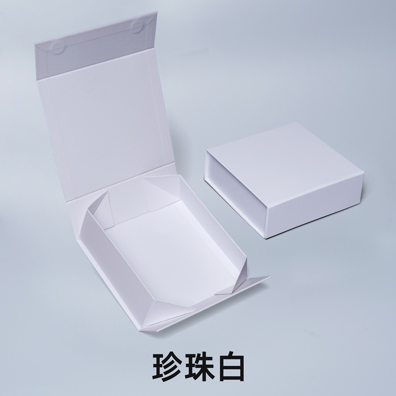 現物一枚式折り畳みギフトボックス磁気吸引カバー大型平板式折り畳みギフトボックス折り畳みボックスカスタム