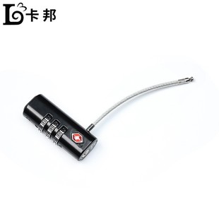 Quality luggage Customs lock instrument box padlock travel bag backpack luggage accessories