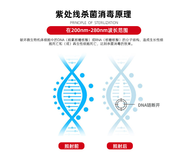 U型灯空气净化光氧灯紫外线废气处理光催化光解灯UV杀菌灯管