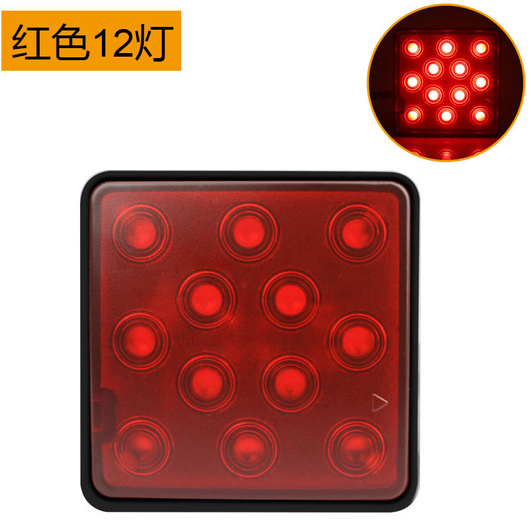 Cross-border hot sale US General led trailer light traction pickup car engine pipe cover car tail light brake light