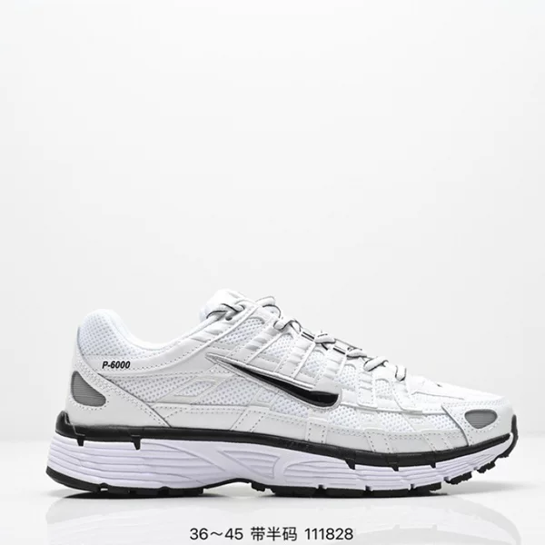 Original P-6000 Retro Dad Shoes with Breathable Mesh, Thick Sole, Height-Increasing Casual Shoes, Comfortable Sports Running Shoes for Men