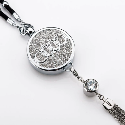Car hanging — Foreign Trade, Toyota Car Perfume Pendant - audi-full-diamond-pendant-tassel-pendant-comes-with-spray-head-perfume-1-bottle-of-blue-ocean