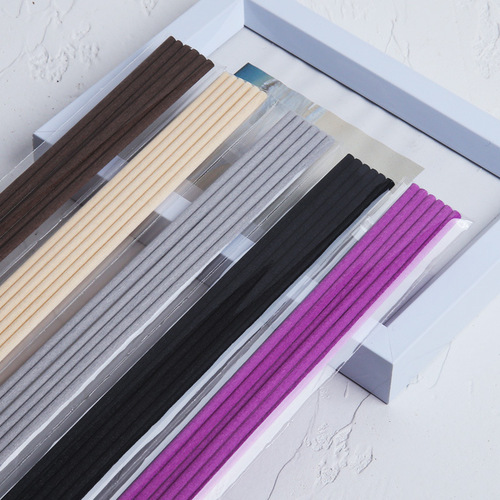 Wholesale factory scented sticks, six pieces, loose fragrance essential oil swinging sticks, fragrance accessories, fiber sticks, flameless vine twigs, diffuser sticks