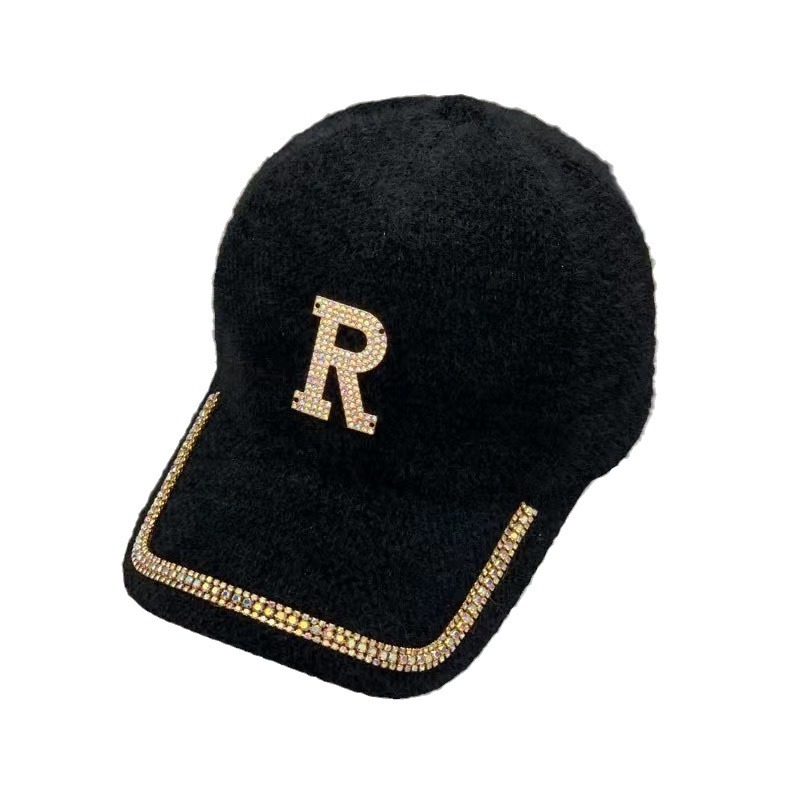 Ny plysch ankatunghatt för barn Höst- och vintertrend Bred brätte Förtjockad termisk mode R Mark mångsidig_voghion.com