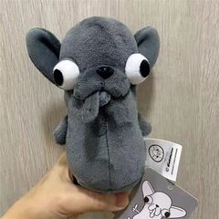跨境爆款ChiHUAHU玩偶丑萌吉娃娃呆萌小狗公仔包包钥匙扣毛绒玩具