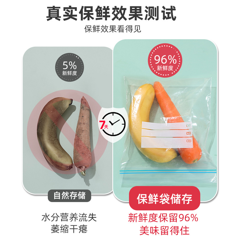 Transparent sealed bag