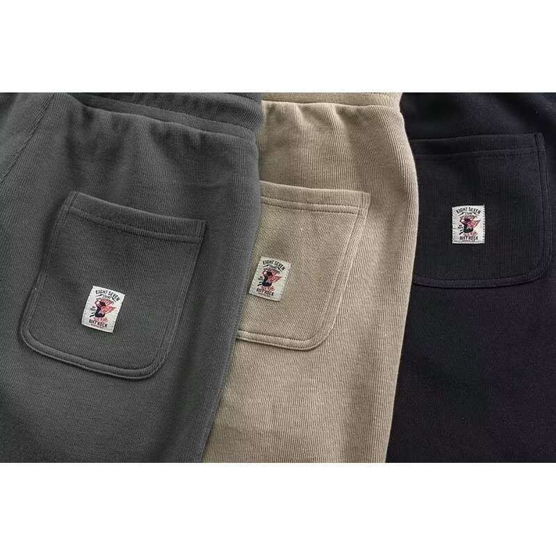 Men's Clothing Men's Summer Trendy Brand Sports Casual Shorts Loose Large Size Five Point Pants Thin Design Niche_viptrois.com