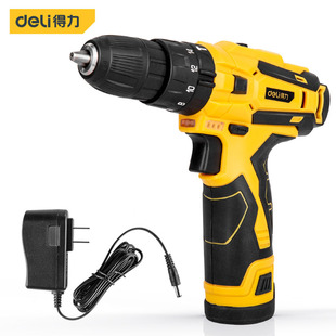 Deli Tools DL6265B Lithium Battery Impact Drill 12V25N.m1.5Ah Single Power