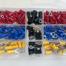 冷压接线端子套盒200PCS连接器组合套装绝缘护套