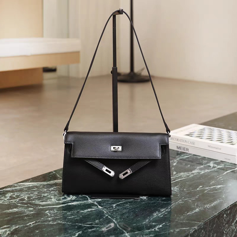 Bags for Women 2026 New Kelly Bag Elan Underarm Bag High-End Single Shoulder Crossbody Bag Women's Bag Retro Clutch Bag Bags for Women 2026 New Kelly Bag Elan Underarm Bag High-End Single Shoulder Crossbody Bag Women's Bag Retro Clutch Bag