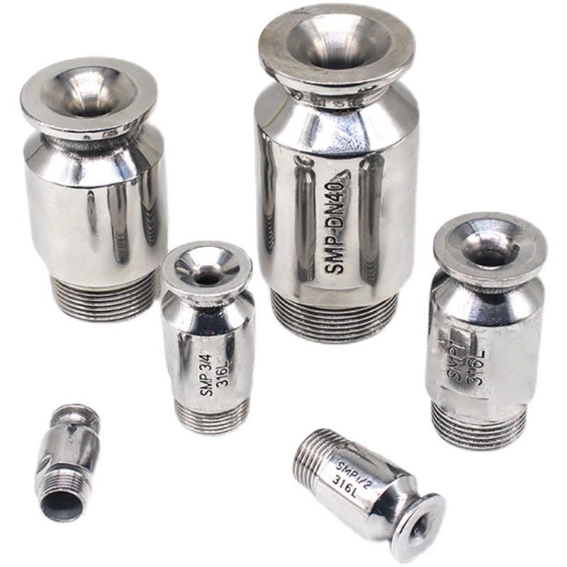 smp不锈钢脱硫塔防堵喷嘴大角度喷头 大流量脱硫发电厂喷头圆形