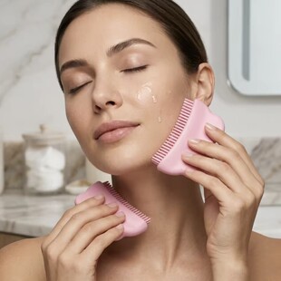 �¿���z��ĦˢLymphatic Contour Face BrushĘ���ܰͰ�Ħ���zˢ