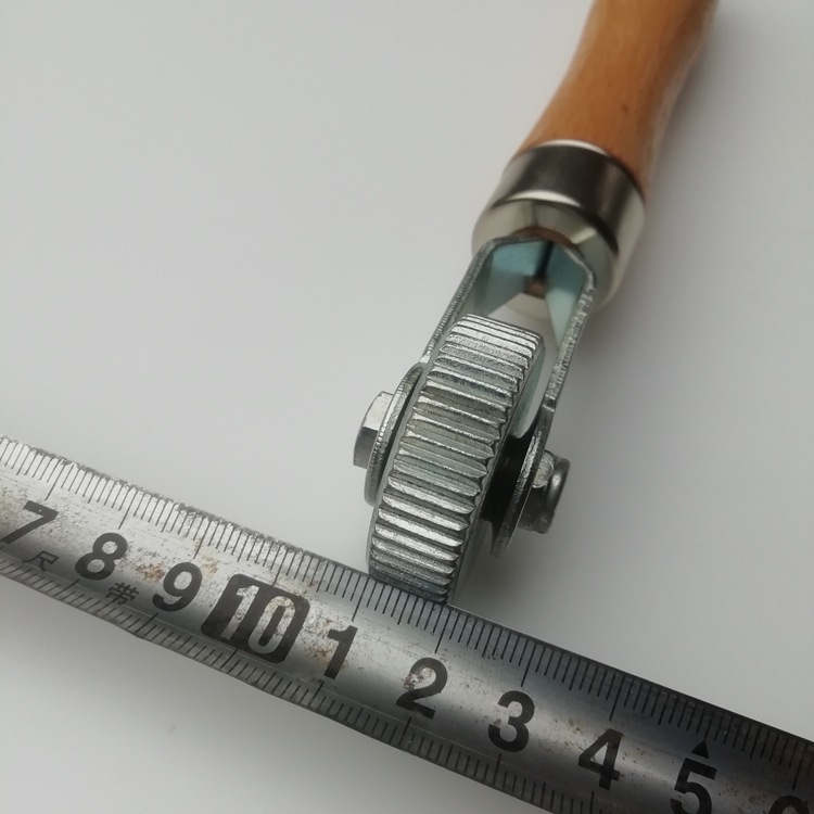 Rodillo de compactación de neumáticos para automóviles ensanchado gran rodillo de compactación herramienta de reparación de neumáticos rodillo de madera sólida rodillo de compactación de neumáticos de vacío