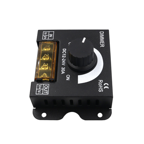 LED manual dimmer knob light bar light strip dimmer controller single-color knob dimmer switch