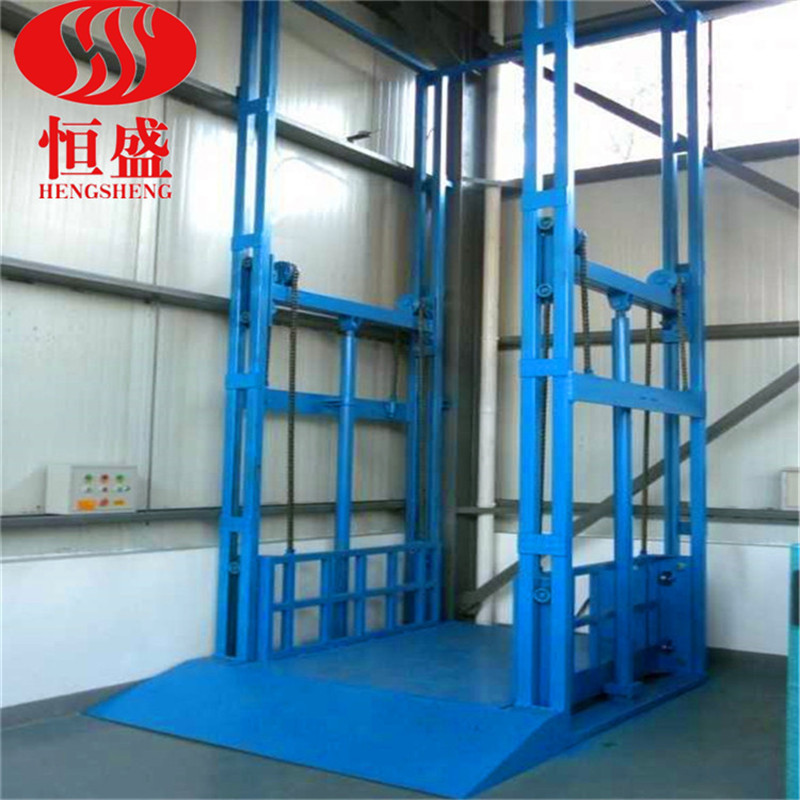 厂家车间厂房升降台电动液压导轨货梯仓库厂房货物提升机工厂货梯