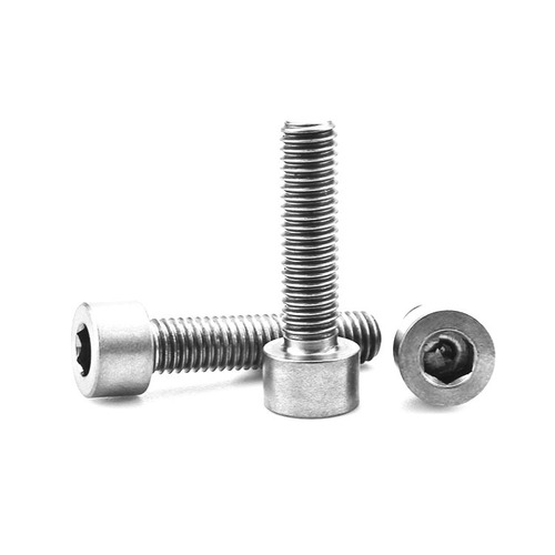 304 stainless steel screw cylindrical head hexagonal screw GB70.1 cup head screw non-knurled bolt M2-M5