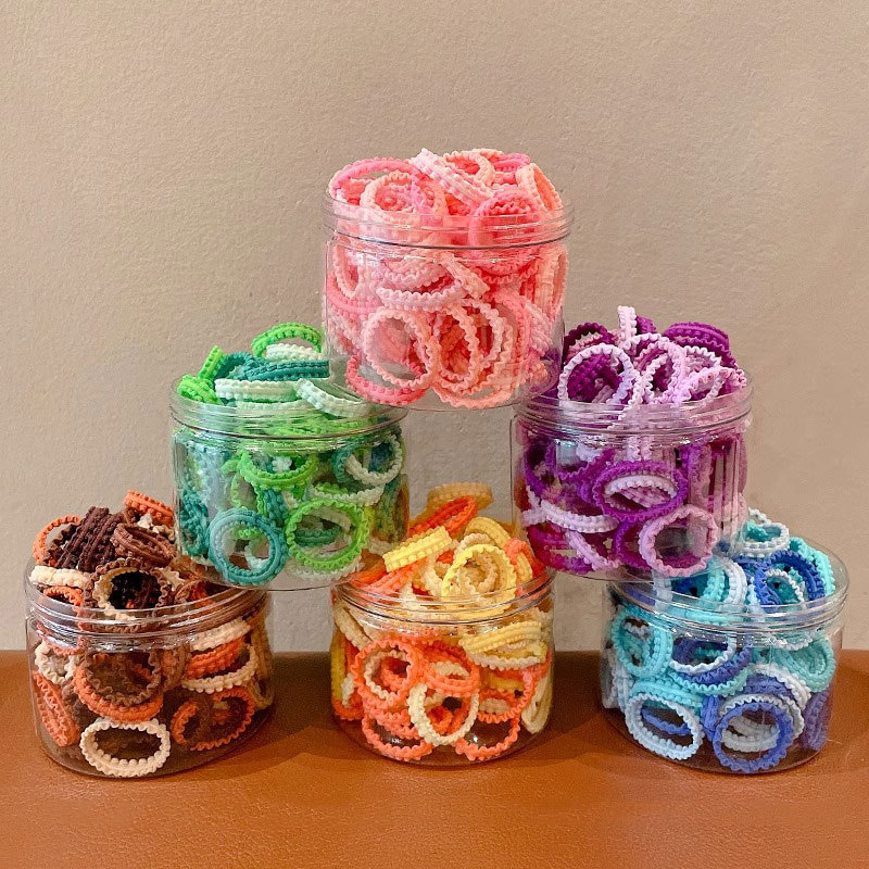 Children's hair ties, small size, high aesthetic value, non-damaging hair bands for girls and babies, New Year's hair accessories