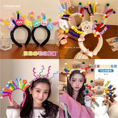 おかしいですね。髪のカチューシャのぬいぐるみの可愛い子供の頭飾りの女性の頭の高い頭の上の頭飾りの髪飾りの髪飾りの髪飾りの髪飾りのカチューシャのファッションです。