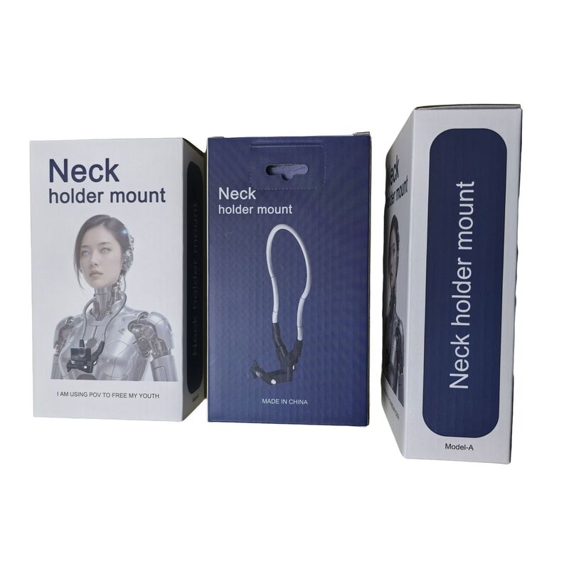 Cross-Border Magnetic Hanging Neck Mobile Phone Holder Anti-Shake Shooting Chest Fixed Bracket Good Viewing Angle Gopro Gimbal Accessories