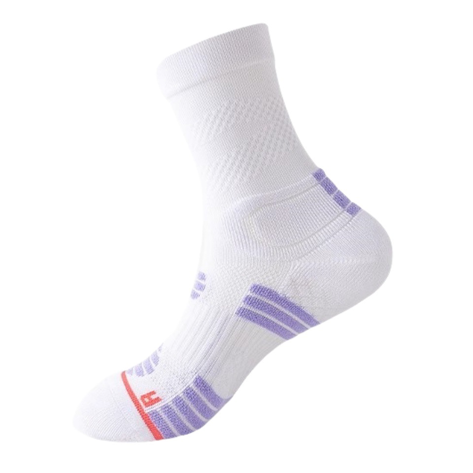 Women's Sports Socks Thickened Terry Cloth Sole For Marathon Military Training Badminton Tennis Basketball Spring Summer_desvips.com