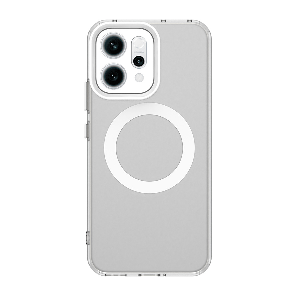 Funda Magnética Esmerilada para OPPO Reno 14 Pro/Reno 14F/K13 de TPU, Absorción Magnética y Anti-Caída image 7