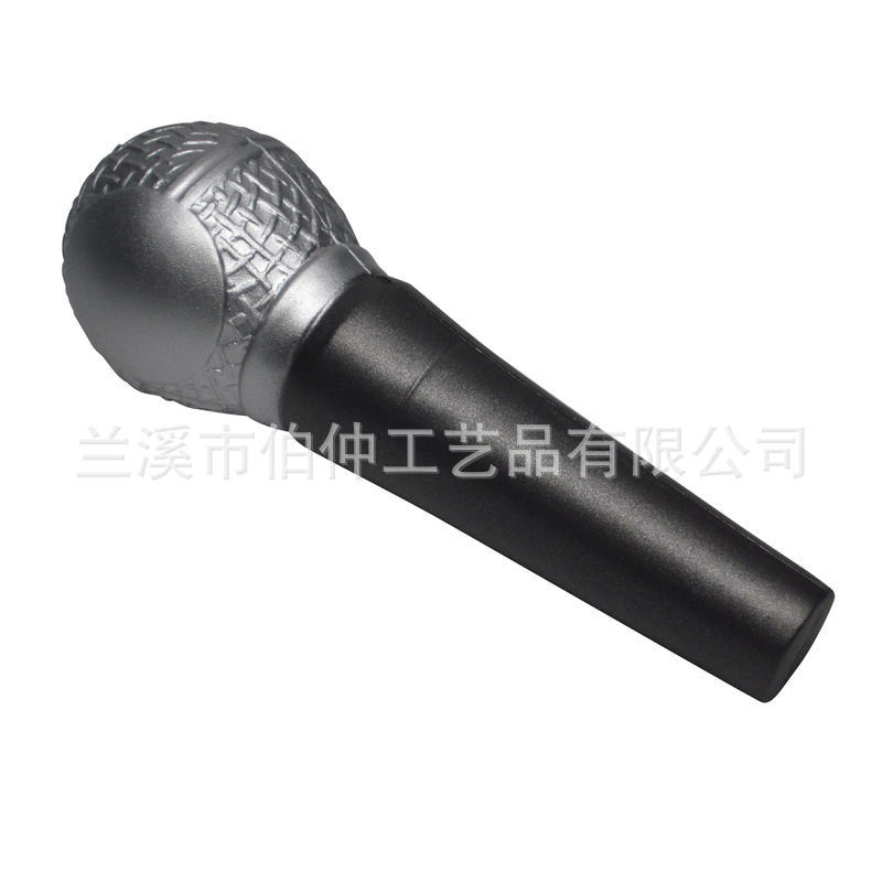 跨境商品音乐玩具话筒模型 幼儿握力PU压力球  赠品礼品 厂家直供