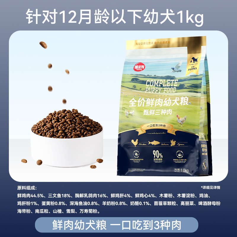 Carne fresca para perros hippie, comida para perros sin grano, comida para perros para cachorros, Teddy Corky, comida para perros pequeños, comida para mascotas de pelo dorado.