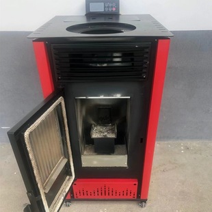 Pellet heater hot air real fire fireplace smokeless warm air pellet stove
