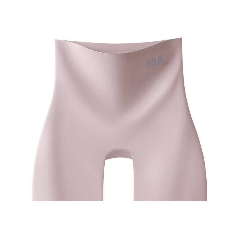 10A entrepierna antibacteriana, cintura alta, pantalones de seguridad sin costuras, ropa interior, ropa interior tres en uno para mujer