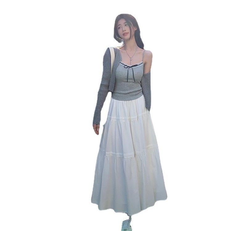 Finna, una chica rica, puro deseo, chaleco de cabina de viento, encaje dulce, multifuncional, una sola parte, cojín de pecho fijo, chaqueta para mujeres