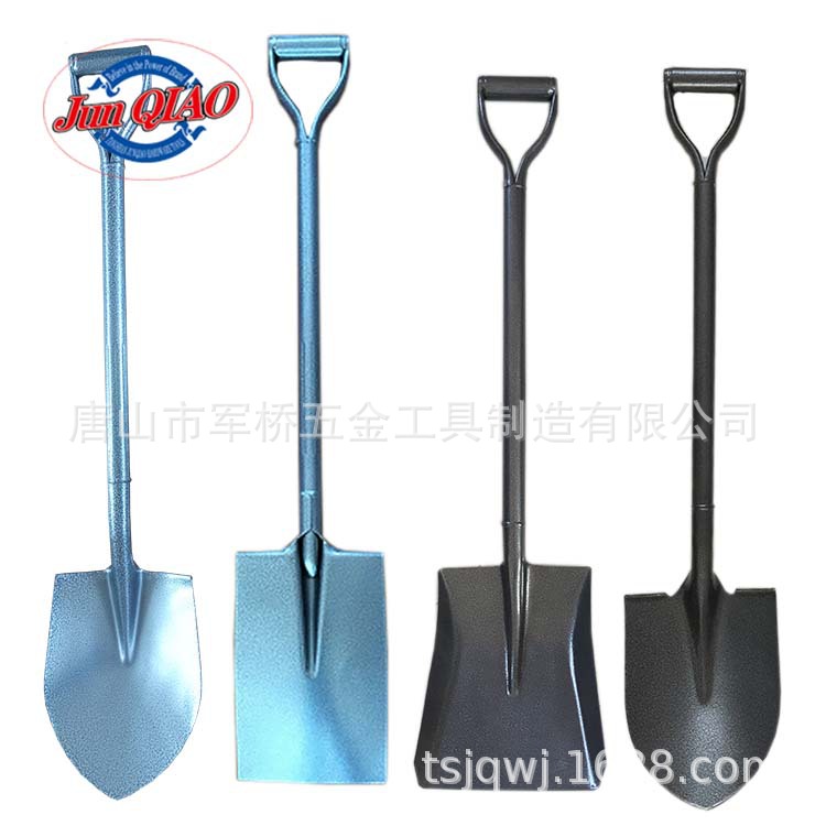 厂家批发缅甸越南东南亚市场用铁柄锹消防防汛抗洪铲消防铲锰钢锹