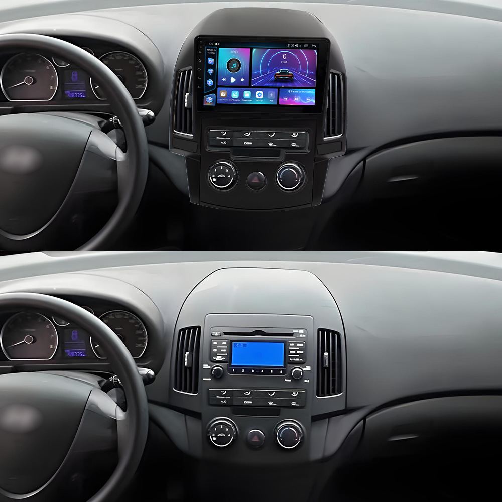 Aplicable a 06 - 11 Hyundai I30 Android vehículo de navegación integrado Fang Yitong cuatro núcleos / ocho núcleos motor de vehículo