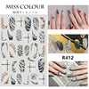 Nail stickers for nails, fake nails, sticker, Chanel style