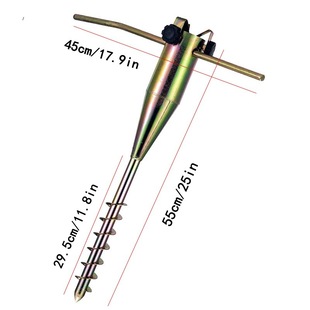 Beach Umbrella Metal Sun Umbrella Pole Stand Beach Garden Sunshade Umbrella Sand Flag Pole Bracket Grass Anchor Ground Pointed Base
