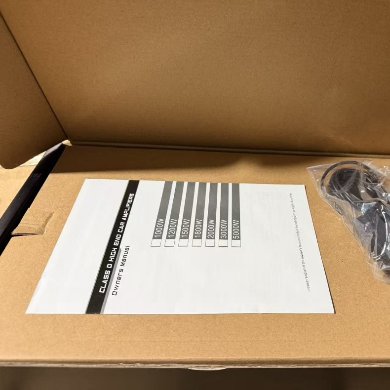 Manufacturer wholesale 4000W car audio modification D-class high-power digital single-channel mono car amplifier