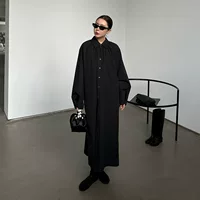 ELSISSI Весенний новый галстук-бабочка ветровка для женщин длинный повседневный дикий однобортный модный пиджак ES8247