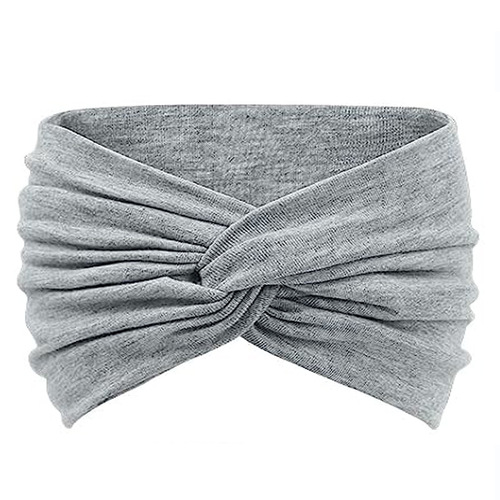 European and American new ultra-wide women's hairband elastic cross hairband hair accessories yoga running sports elastic headscarf hair accessories